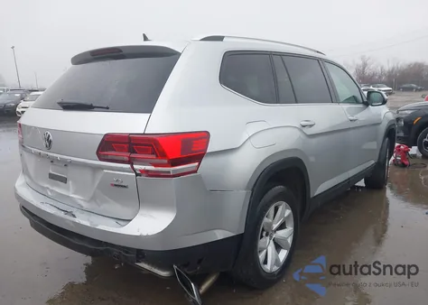 2018 Volkswagen Atlas 3.6L V6 Se/3.6L V6 Se W/Technology from USA, damaged, VIN 1V2LR2CA6JC548330